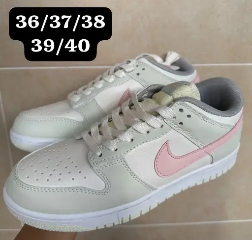 Dunk Gris con rosa