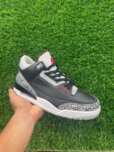 Retro 3 Negras con Gris