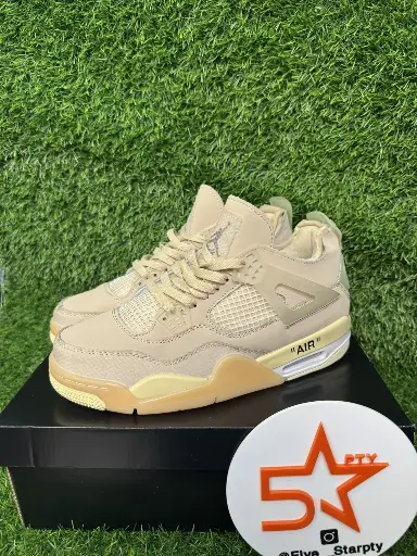 Retro 4 Off White